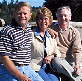 Mike Fussell, Cheryl (French) Smith, Peter Turner