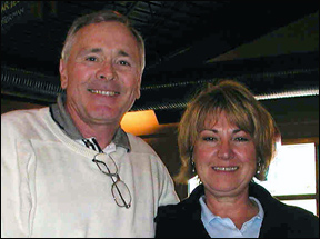 Peter Turner and Donna Barrett