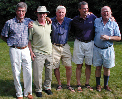 George, Marcel, John, Don, Ray