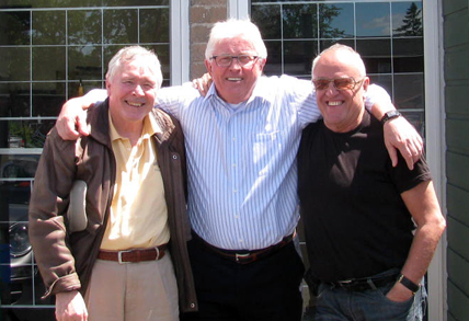 Peter Turner, John Kehoe, Archie Faher