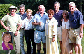 Donna, Marcel, George, Melody, Ray, Diana, Don, Cheryl, John